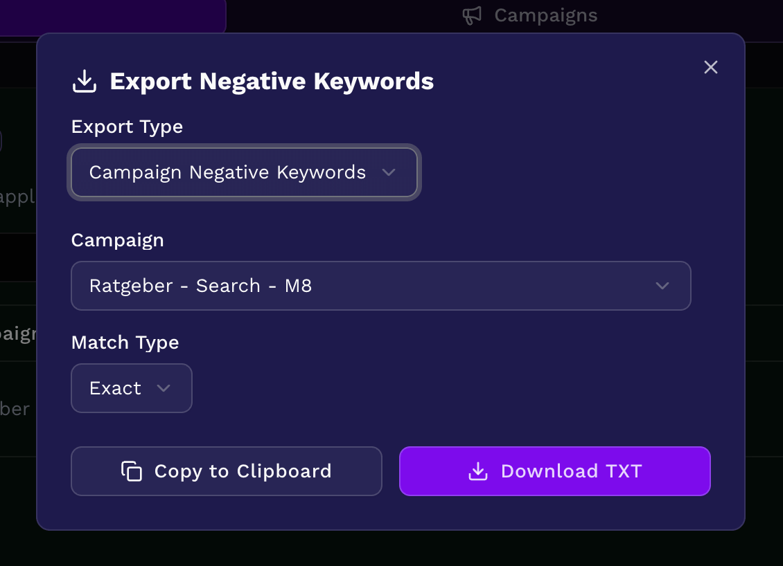 QS Optimizer Result Dashboard