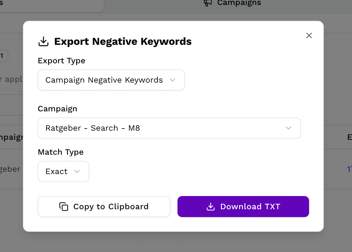 QS Optimizer Result Dashboard